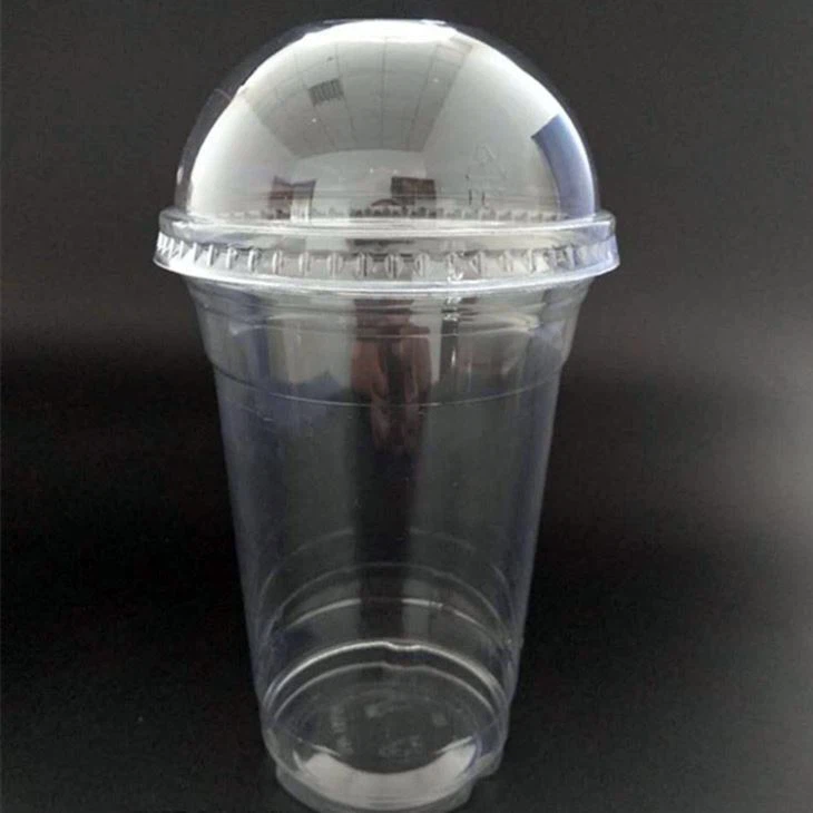 90mm PET dome lids with holes (4)